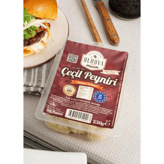 Uluova Çiftliği Çeçil Peyniri 250 g
