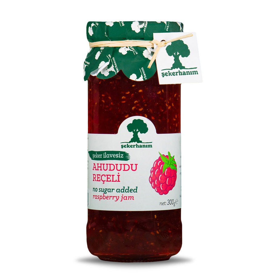 Şekerhanım Şeker İlavesiz Ahududu Reçeli 300 g