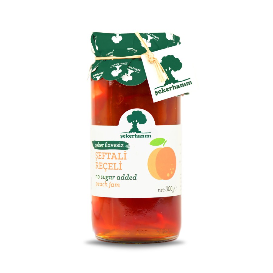 Şekerhanım Şeker İlavesiz Şeftali Reçeli 300 g