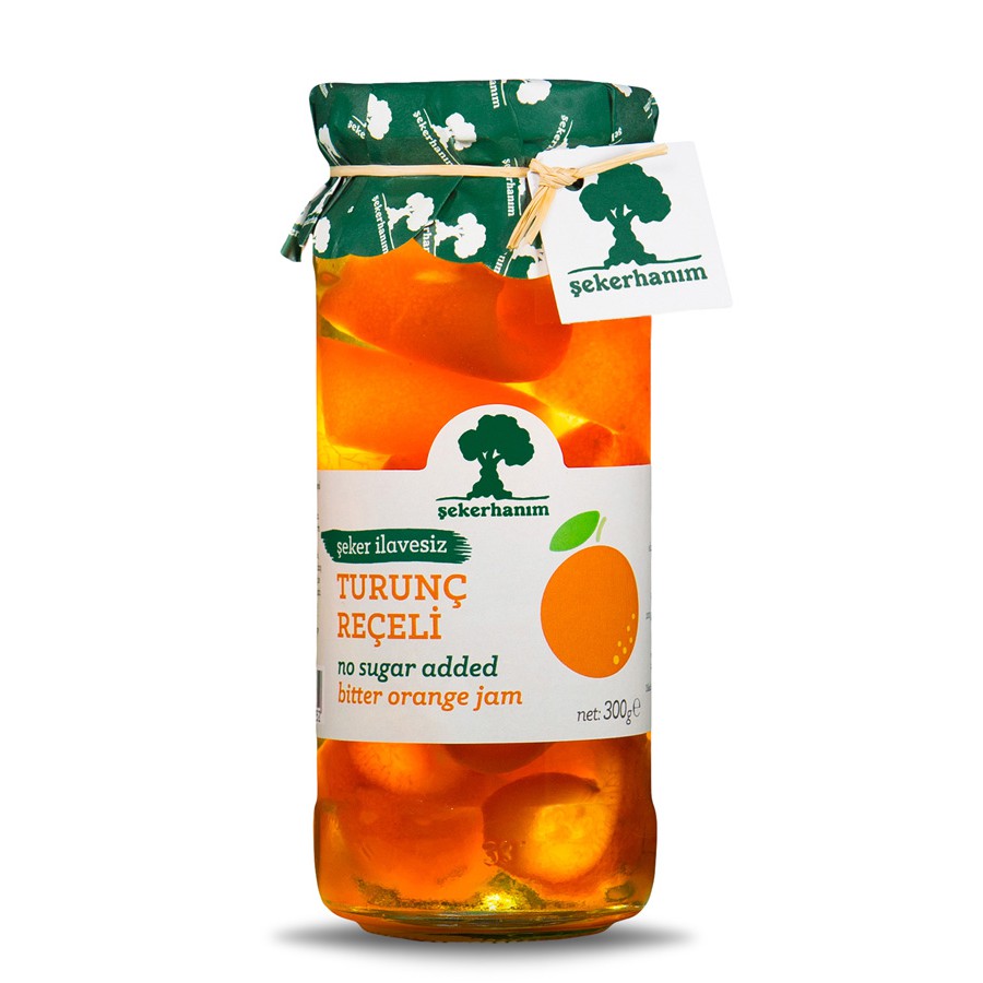 Şekerhanım Şeker İlavesiz Turunç Reçeli 300 g