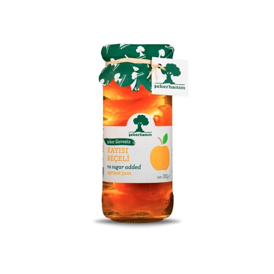 Şekerhanım Şeker İlavesiz Kayısı Reçeli 300 g