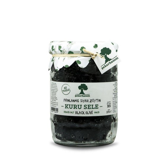 Şekerhanım Siyah Kuru Sele Zeytin 330 g