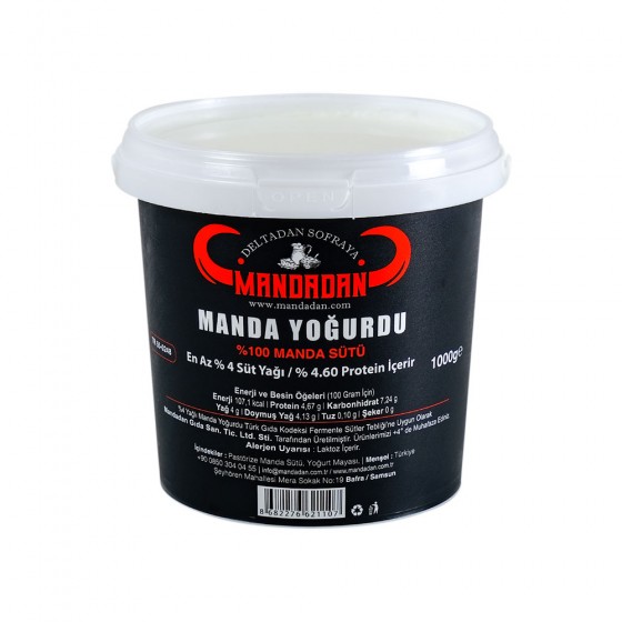 Tam Yağlı Manda Yoğurdu 900 g