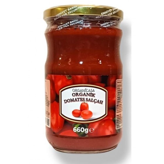 Organik Domates Salçası 660 g
