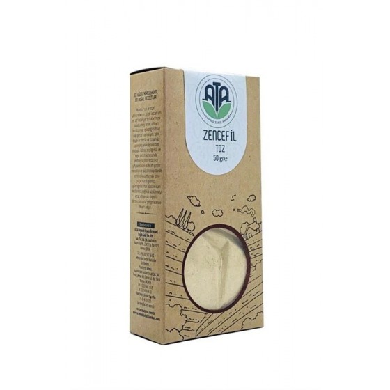 Doğal Toz Zencefil 50 G