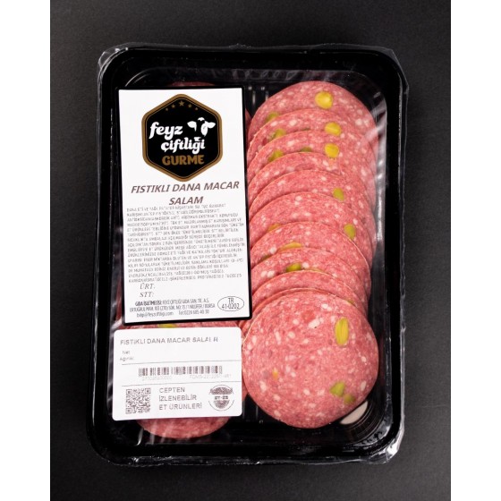 Dana Dilimli Fıstıklı Salam...